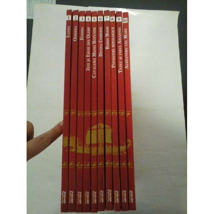 seria MITURILE SI LEGENDELE LUMII (10 Volume) - Biblioteca ADEVARUL